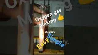 how to make oxygen gas at home ⚗️👍 please help by subscribe 🙏🙏👍&hearts;️