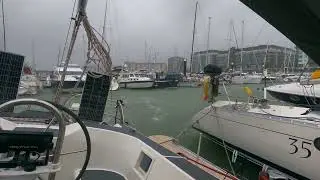 Storm Ciaran, Jersey, From Our Yacht. It got a bit breezy........