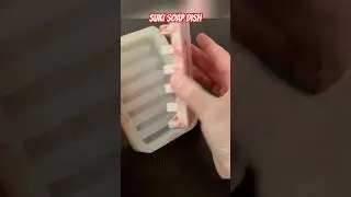Satisfying Unmold: Watch Our Handmade Marbled Jesmonite Soap Dish Get Revealed #SoapDish #jesmonite