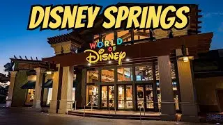 🔴LIVE Disney Springs | Shopping and Christmas Decor!