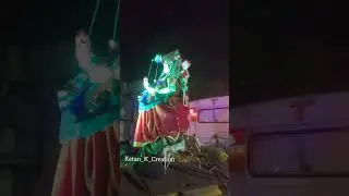(Part -3)  Durga Mata Visarjan Celebration At Mj Market #durgamatavisarjan #matavisarjan #viral