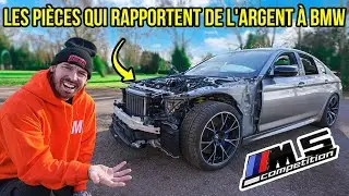RECONSTRUCTION D'UNE BMW M5 DE COMPÉTITION BON MARCHÉ PT 4