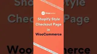 Shopify Style Checkout Page in WooCommerce Store #woocommerce #wordpressplugins #shorts