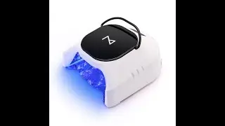 M Professional Hybrid 86W Wireless Rechargeable UV LED Nail Curing Lamp  Review
