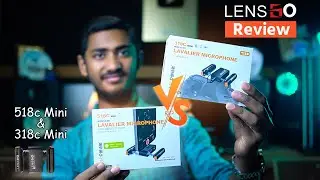 Lensgo 518c Mini & 318c Mini Wireless Microphone Review & Sound Test || Joy Unitech | New Video 2024