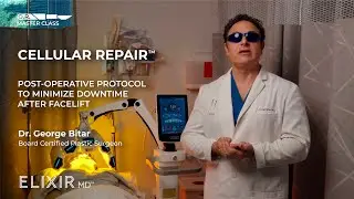 Dr. George Bitar, Board-Certified Plastic Surgeon, unveiling the CELLULAR REPAIR&trade; Protocol