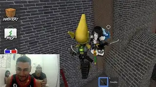 FINGI SER INOCENTE E PASSEI A TRAMONTINA EM GERAL E TROLLEI MINHA MÃE E IRMÃ NO MURDER ROBLOX KKKK 😡