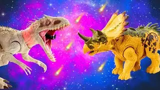 Goldmines Jurassic Dinosaur: AMAZING Hybrid Indoraptor, Velociraptor, Yangchuanosaurus, Pyroraptor !