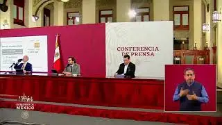 Dr. Alejandro Svarch P&eacute;rez, titular de la Coordinaci&oacute;n Nacional M&eacute;dica del INSABI en conferencia