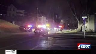 Police use drone during search Wednesday morning