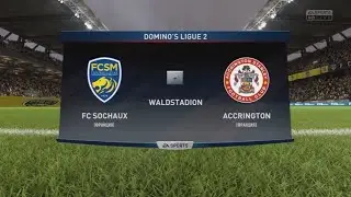 Сошо - Аккрингтон 5 тур 2 Лиги Франции по футболу 17-18 FIFA 18 PS5