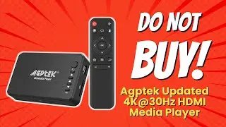 НЕ ПОКУПАЙТЕ МЕДИАПЛЕЕР AGPTEK 4K HDMI, ПОКА НЕ ПОСМОТРИТЕ ЭТО! 😱 (5 причин)