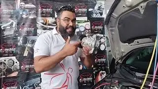 Compressor ar condicionado Honda com barulho ( solução)