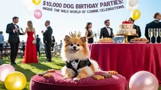 $10,000 Dog Birthday Parties: Inside the Wild World of Canine Celebrations