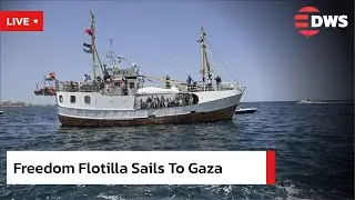 LIVE: Freedom Flotilla Ship 'Handala' Sails Towards Gaza | AH15