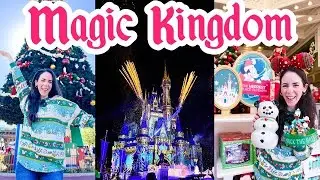 Disney's MAGIC KINGDOM New Christmas Merch, Holiday Decorations & Experiences! | Walt Disney World