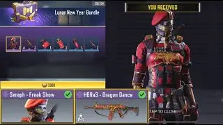 NEW! Lunar New Year Bundle Unlocking (Seraph - Freak Show & HBRa3 - Dragon Dance) + Gameplay CODM