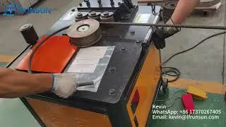 GWH32 Rebar Spiral Benidng Machine Steel Bar Curved Bender #steelbarbender #rebarbender