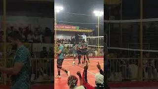 Raisonrebello power attacking 🏐📈💥#growth #karnataka #high #spike #viralvideo #volleyball #life