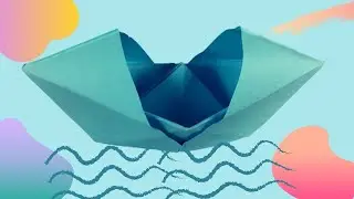 DIY Origami Boat Craft | #Shorts