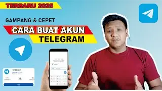 GAMPANG.!!  CARA DAFTAR AKUN TELEGRAM 2025