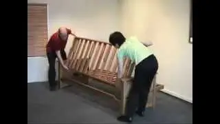 How to disassemble a Futon Frame.