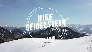 Wanderung von Schleching zum Geigelstein Gipfel