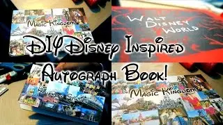 DIY Disney Inspired Autograph Book