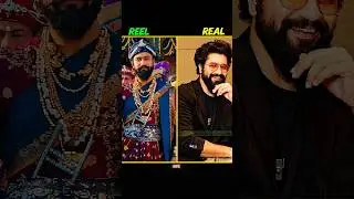 CHHAAVA - MOVIE CAST REEL VS REAL LIFE. | VICKY KUSHAL | AKSHAY KHANNA #chhaava #movie #shorts #real