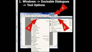 The GIMP: How to dock the tool options dockable dialogue to the toolbox by Calla Cela