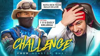 Most Dangerous 1 v 6 😱 reacts By @Nonstop Gaming