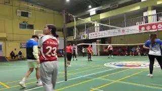 18th sf volleyball  ladies t1 vs t4