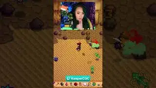 skull cavern is SCARY! | #shorts #stardewvalley #skullcavern #keepercgc