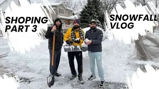 snowfall vlog | Shoping part 3 | New York vlog