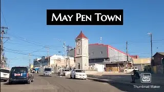May Pen Town Drive through| Heroes Day| Clarendon| Jamaica #heroes  #clarendon  #maypen