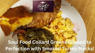 Slow Simmered Collard Greens With Smoked Turkey &mdash; A True Comfort Dish   Made with Clipchamp
