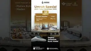 UMRAH SPESIAL AKHIR TAHUN 2025 Informasi Lebih Lanjut bisa langsung hubungi: +62812561717