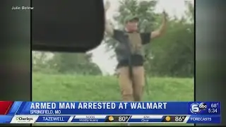 Armed man arrested at Missouri Walmart; no shots fired