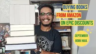 Buying Books from Amazon on Epic Discounts | September Book Haul