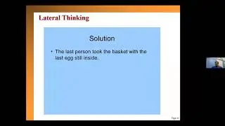 Linear vs lateral Thinking