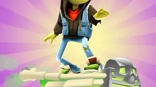 Subway Surfers Mexico Unlocked The Smoking Slime Board Gameplay