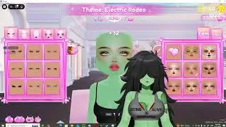 I MADE CYBER COWGIRL MIKU! Dress to Impress with Daze and Galaxy!