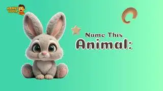 Fun Animal Guessing Game for Kids 🐻🐐🐰