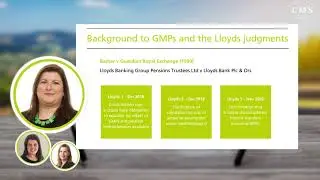 CMS Pensions LawCast – Episode #22 – GMP equalisation