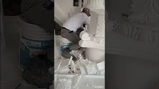 @pag gawa Ng design pano mabuo styrofoam decoration