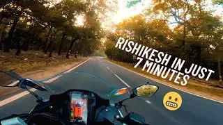 Dehradun to Rishikesh in just 7 min | 170 kmph | Full throttle | RR310 | Track Mode