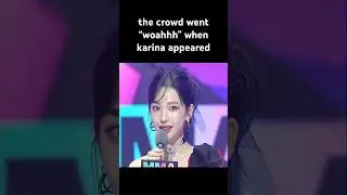 THE POWER OF KARINA VISUALS aespa mma 2023 #aespa #karina #winter #ningning #giselle #kpop #mma2023