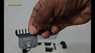 GM-8033 GEEMY Professional Hair Trimmer USB Rechargeable Precision Stainless Steel Blade LED Display
