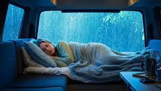 Car Rain Sounds for Sleep 🚗 Comforting Rain for Quick & Peaceful Sleep