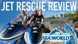 Jet Rescue Review | Australia's Awesome Intamin Straddle Coaster | Sea World Gold Coast